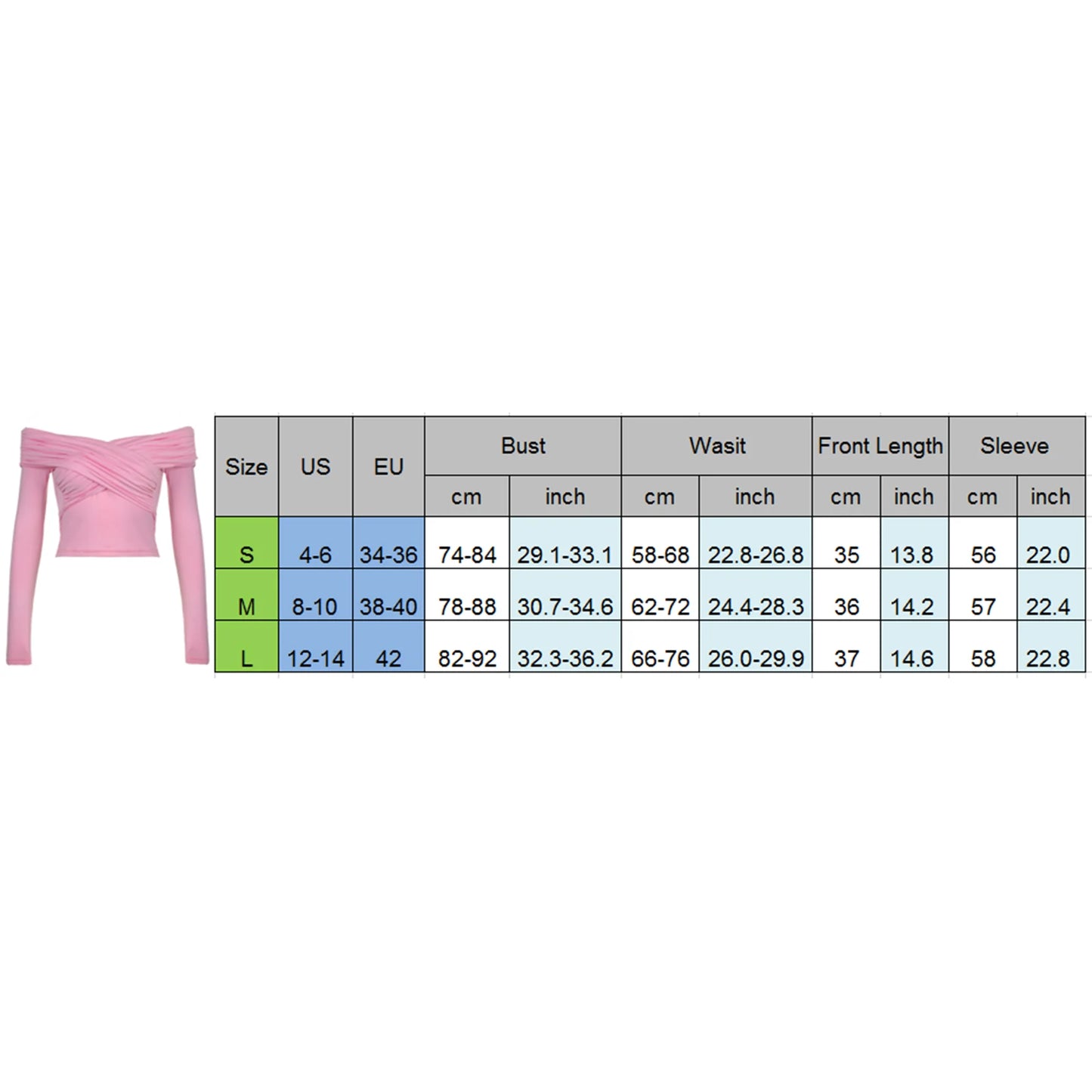 Women off Shoulder Shirts Short Shirts Fashion Front Cross Long Sleeve Slim Fit Tops Ladies Clothing Clubwear Female Streetwear