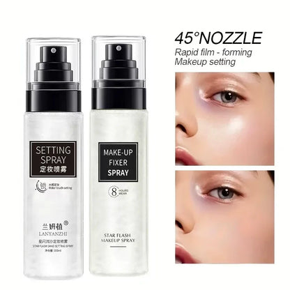 Makeup Fixer Spray Waterproof Sweatproof Long Lasting Oil Control Hydrating Makeup Fixing Setting Spray Cosmetics