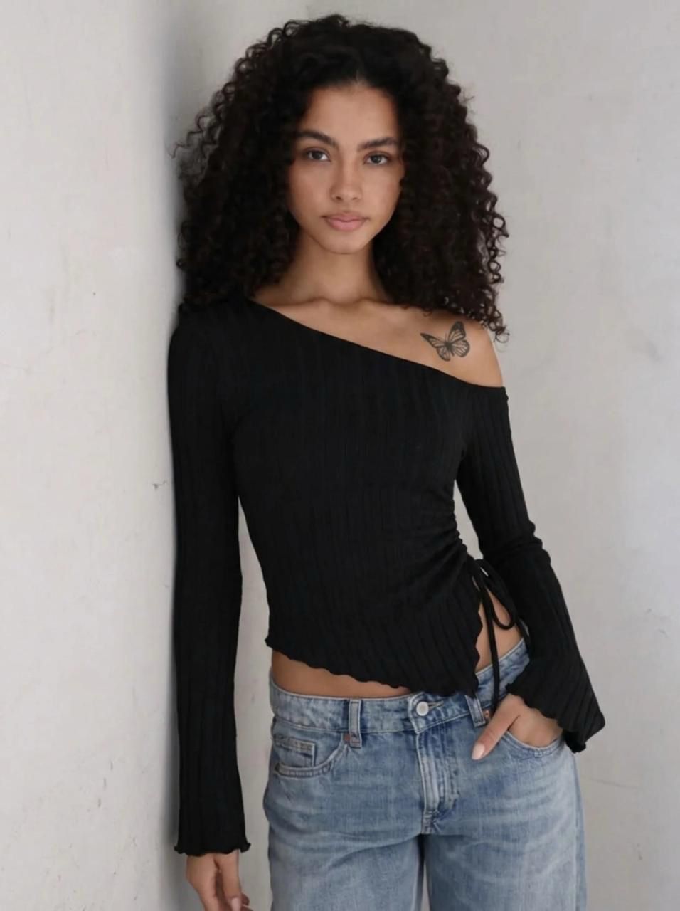The Flutter — Flutter Sleeve Top | Novetti