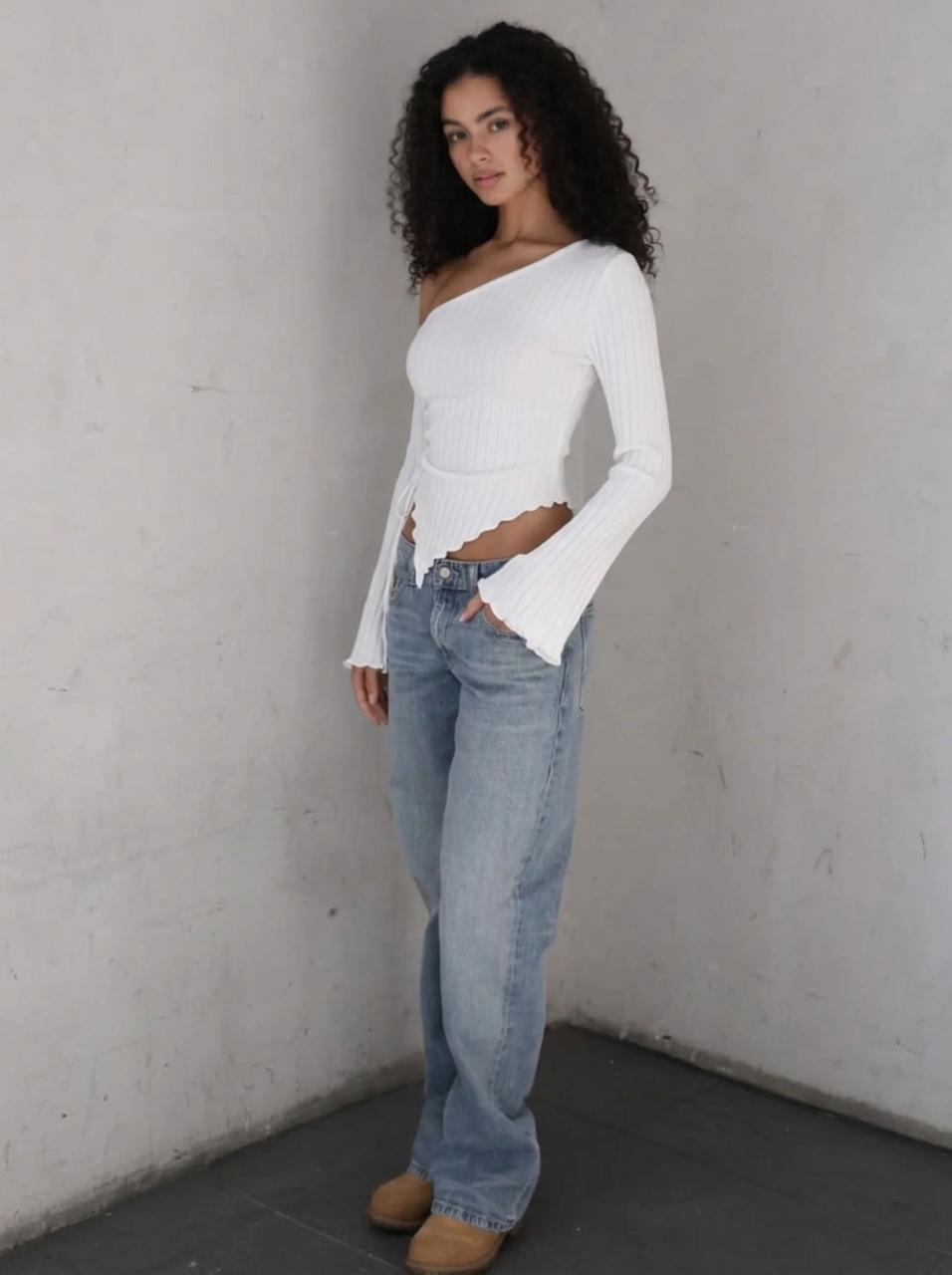The Flutter — Flutter Sleeve Top | Novetti