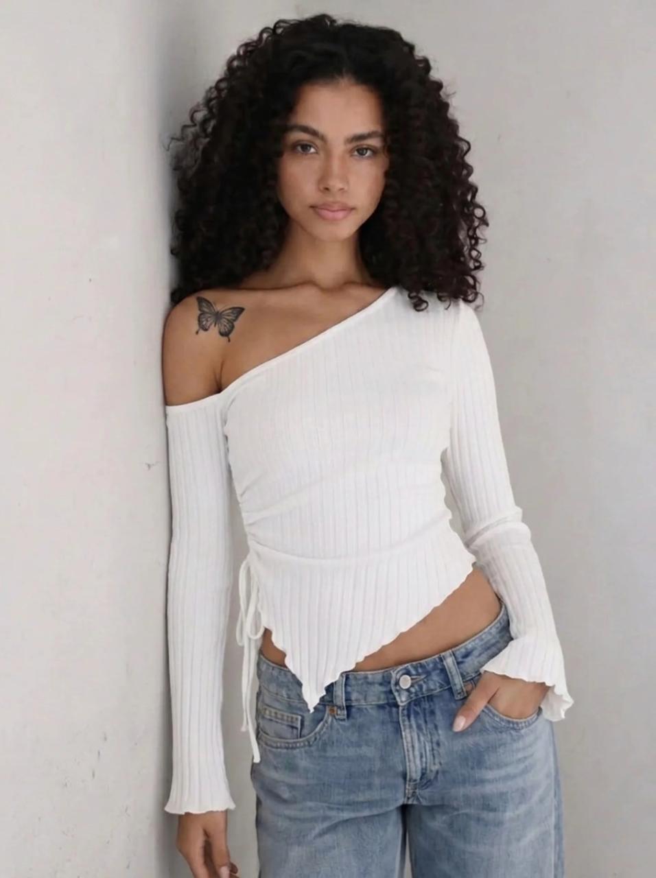 The Flutter — Flutter Sleeve Top | Novetti