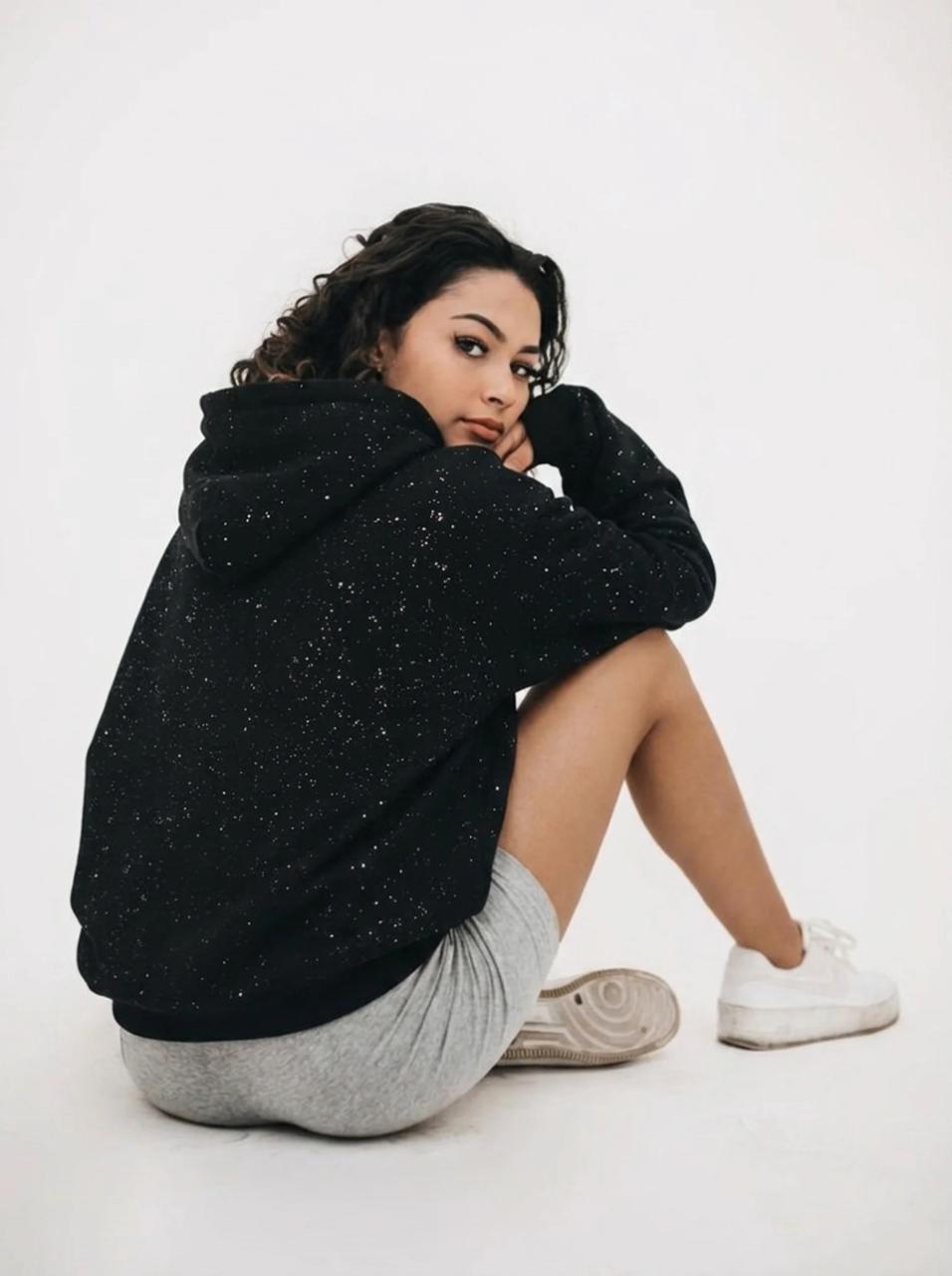 The Hoodie — Rhinestone Oversized Hoodie | Novetti